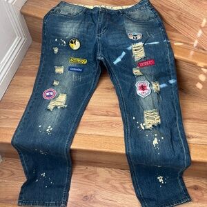 Men’s SHEIN distressed jeans